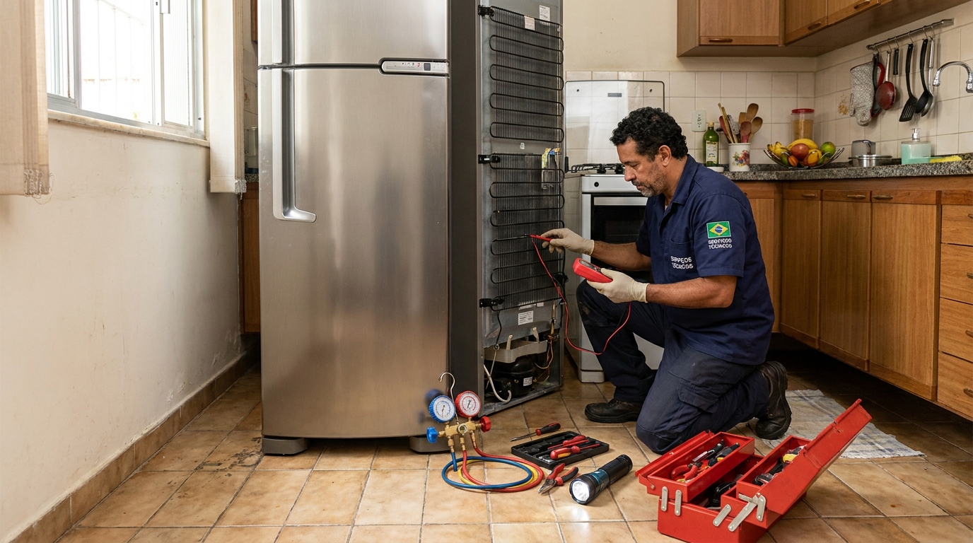 Manutenção na refrigeração em Franca-SP